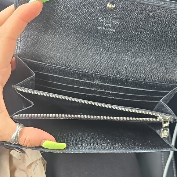 Louis Vuitton Charcoal  Epi Leather Wallet - Picture 10 of 14